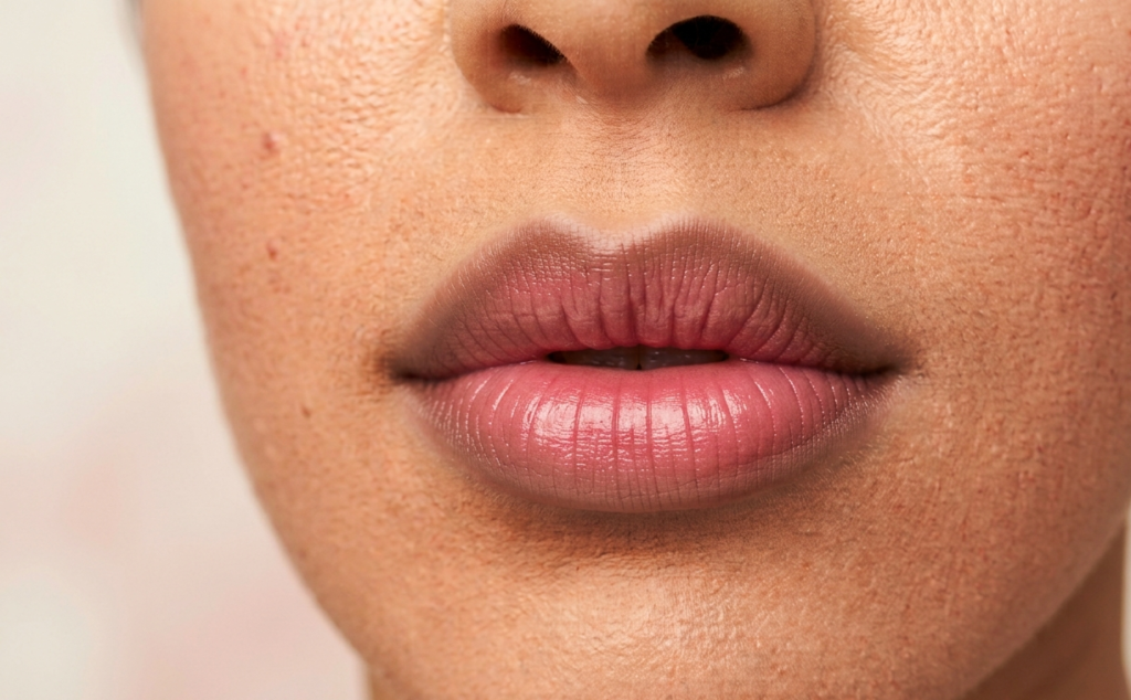 Soft Brown + Blush Pink Korean Gradient Lips