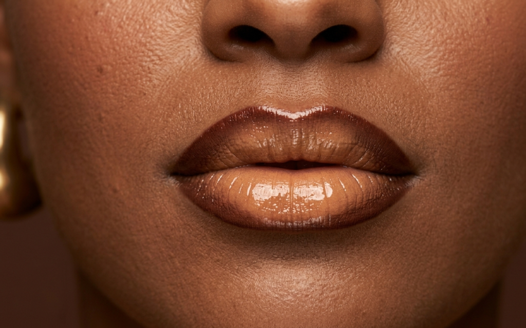 Chocolate Truffle + Caramel Gloss Lips