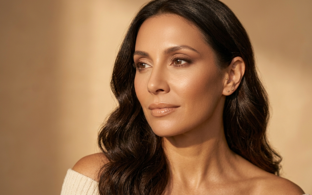 Toasted Almond Glow Makeup