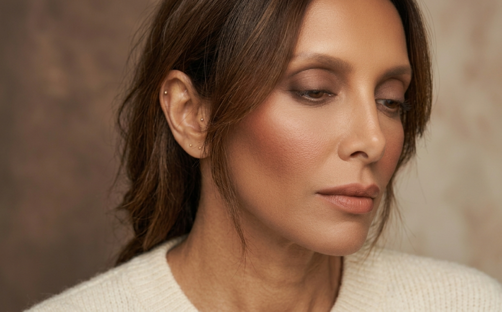Maple Brown Blurred Makeup
